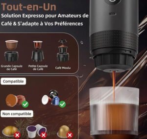 machine à café portable tout en un